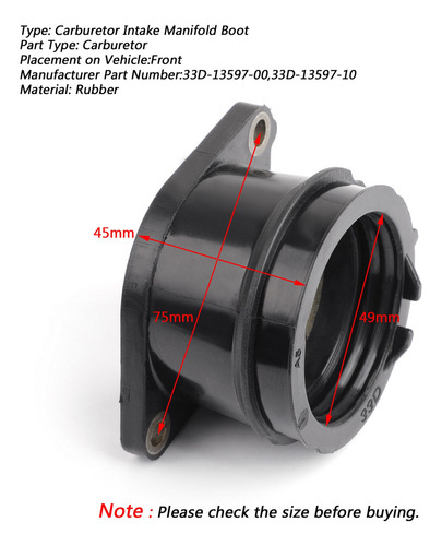 Mp1 Pipeta De Carburador Para Yamaha Yz450f Yz450fx Wr450f