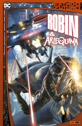 Robin & Arlequina: Estado Futuro, de Fitzmartin, Megan. Editorial Panini, capa mole em português, 2021