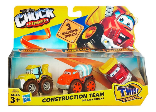 Chuck And Friends Twist Trax Construction Team Hasbro 