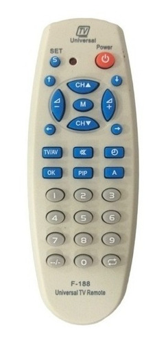 Control Universal Tv Led Lcd Modelos Antiguos F-188