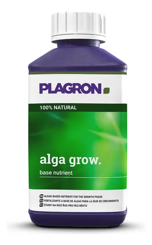 Fertilizante Orgánico Plagron Alga Grow 250ml Vegetativo