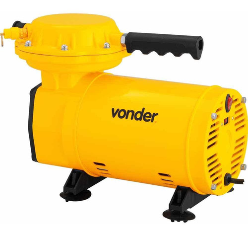 Compressor De Ar Direto 1/2hp Com Kit Multiuso Bivolt Vonder