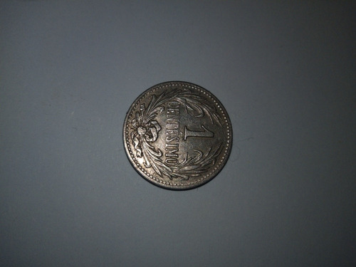 Antigua Moneda De Uruguay De 1936 De 1 Centésimo.