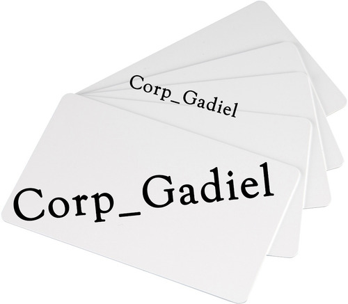 Tarjeta Pvc Para Carnets Y Sublimar.