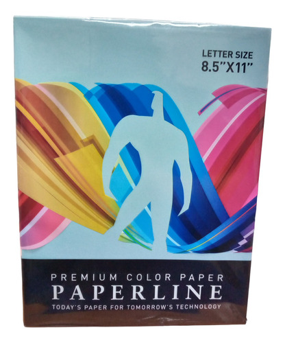  Papel De Colores Paperline Tamaño Carta Resma X 500