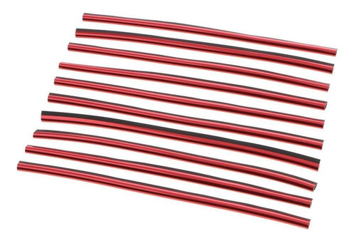 Tira De Ventilación De Salida De Aire Acondicionado Rojo