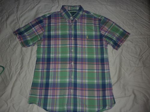 E Camisa Polo Ralph Lauren Custom Fit Talle S Art 73306