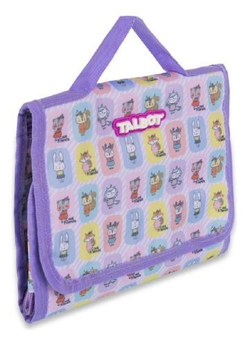 Canopla Cartuchera Escolar Talbot Para Nene Nena Desplegable Color Animals Deplegable