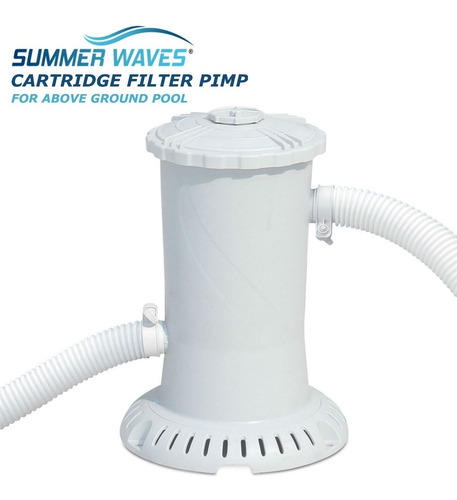 Bomba Con Filtro Para Piscina Elevada 1075 G.p. H Con Gfci