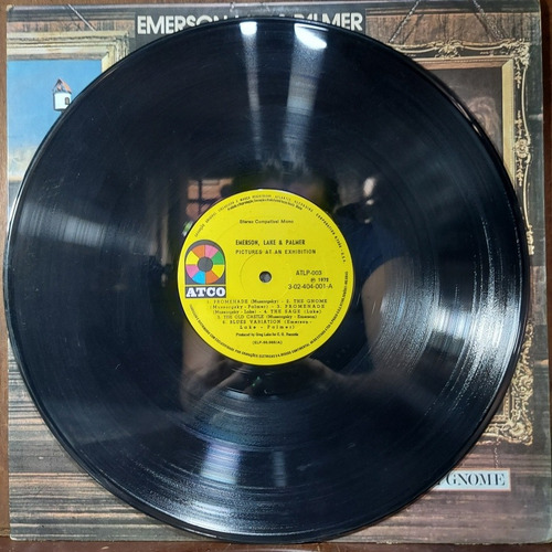 Imagem 3 de 6 de Vinil Lp Emerson Lake E Palmer Pictures At An Exhibition