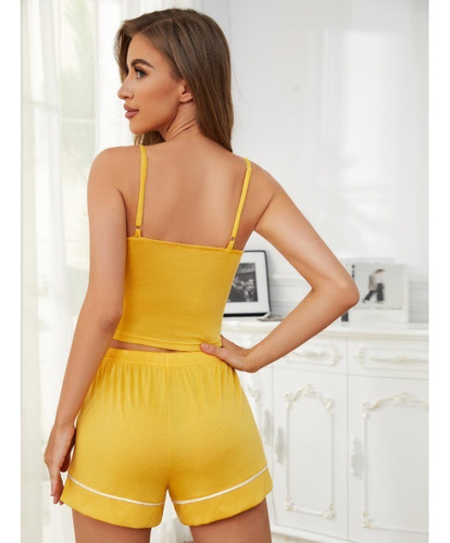 Conjunto De Pijama Sensual, Fino Y Transpirable