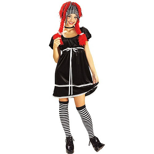 Disfraz Para Adolescente Muñeca De Trapo Talla M Halloween