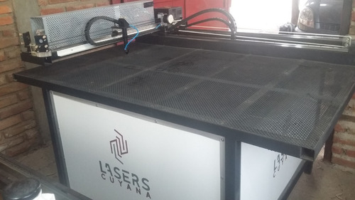 Cortadora Laser Co2-grabadora 1100 X 900mm 60w-cama Abierta