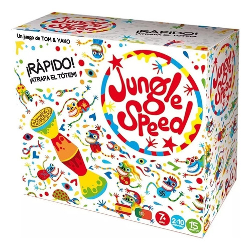 Jungle Speed Juego De Mesa Atrapa El Totem Original Top Toys