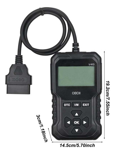 Escáner Obd2 Para Coche Lector De Códigos Para Coches Lector