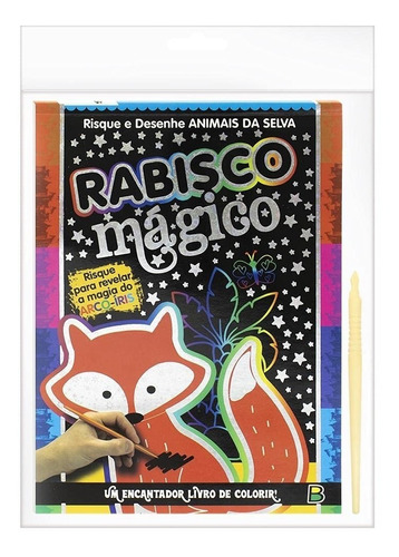 Livro Rabisco Mágico: Animais Da Selva