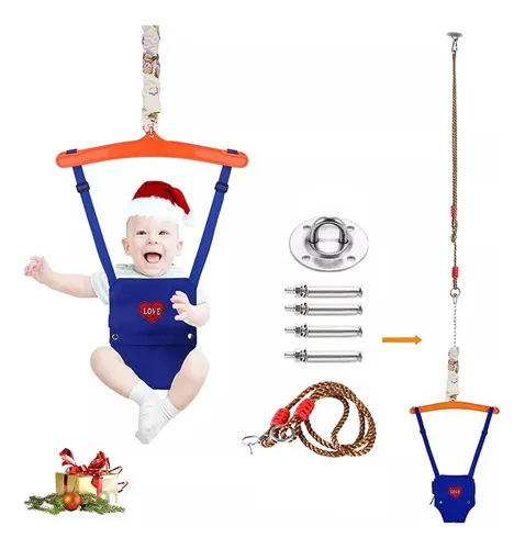 Saltador Bebe Meses Hamaca Bebe FUNLIO Saltador De Puerta Con Un