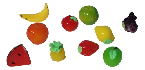 Miniaturas De Frutas Y Dulces Para Casa De Muñecas – Juego De 26 Piezas En Resina, Escala 1:12, Accesorios De Gnomo