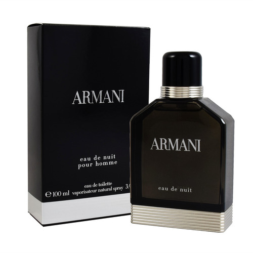 Armani Eau De Nuit 100 Ml Eau De Toilette Spray De Giorgio A