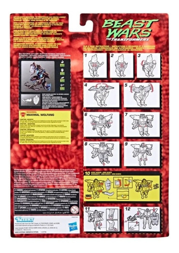 Transformers Beast Wars Maximal Wolfang Deluxe