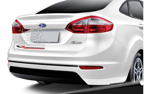 Calco Ford Fiesta Kinetic Sedan Effect Juego + Capot + Baúl
