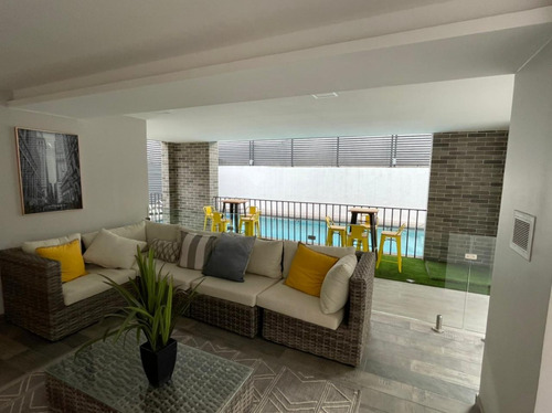 Arriendo Moderno Departamento 1d+1b Los Aliagas 5500 Ñuñoa