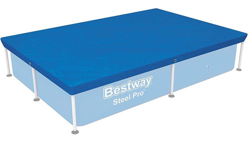 Cubierta Cobertor Piscina Alberca Rectangular 2.21m Bestway