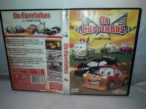 Dvd Infantil os Carrinhos Volume 1 - Lar&Lazer