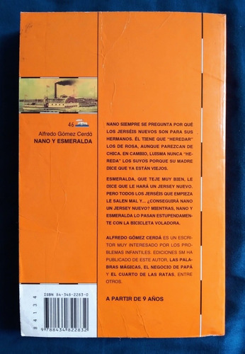 Colección El Barco De Vapor: Nano Y Esmeralda, Alfredo Gómez (Usado)