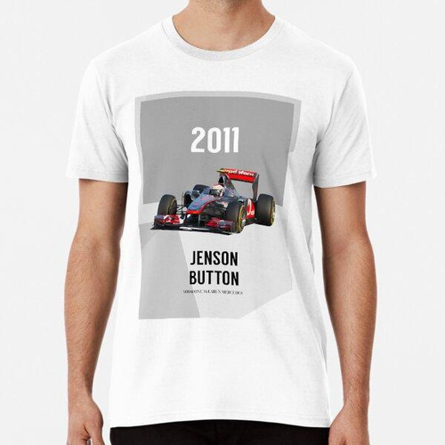 Remera Jenson Button - F1 2011 Algodon Premium