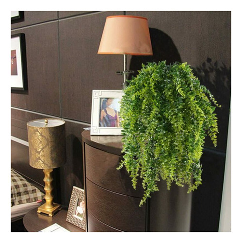 Plantas Colgantes Con Forma De Helecho Artificial For Balcó