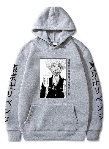 Sudadera Harajuku Con Estampado De Anime Tokyo Reveng Para H