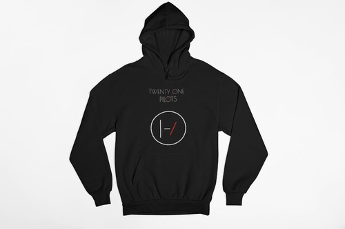 Poleron Unisex Twenty One Pilots Lollapalooza Logo Estampado Algodon