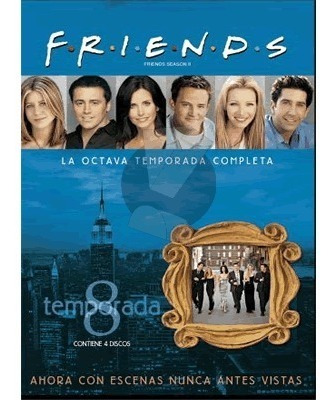 Dvd Friends Octava Temporada (4 Discos)