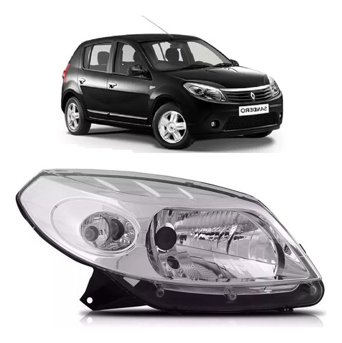 Optica Renault Sandero 2008 2009 2010 2011 Confort 