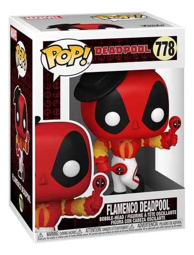 Funko Pop Flamenco Deadpool 778 - Deadpool