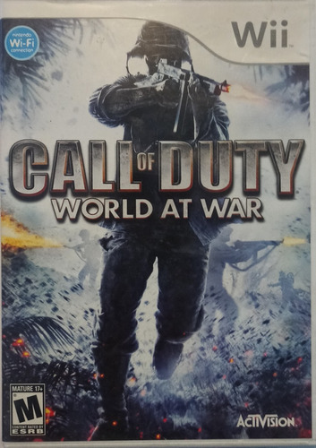 Call Of Dutty World At War Nintendo Wii