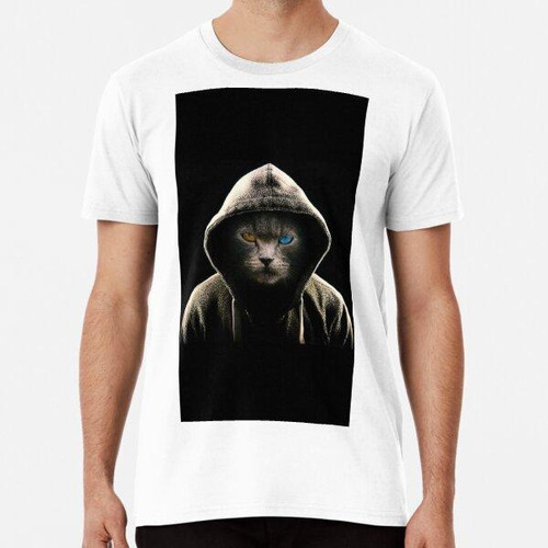 Remera Camiseta Gráfica Animal Gato Algodon Premium