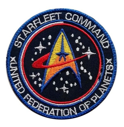 Parche Bordado Star Trek Starfleet Command - 