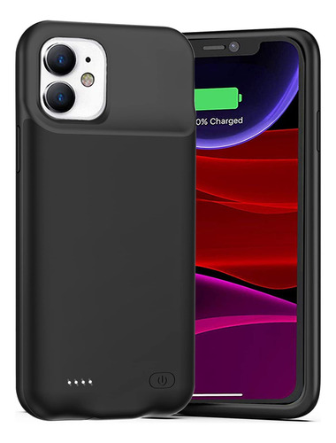 Funda De Batera Para iPhone 11, 7000 Mah, Ultrafina, Recarga