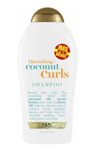 Shampoo Quenching Coconut Curls Ogx 577ml