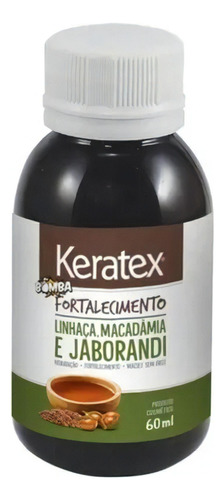 Oleo Capilar Keratex 60 Ml Bomba Fortalecimento