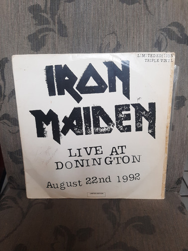 Lp Vinil Iron Maiden Live At Donington (Usado)
