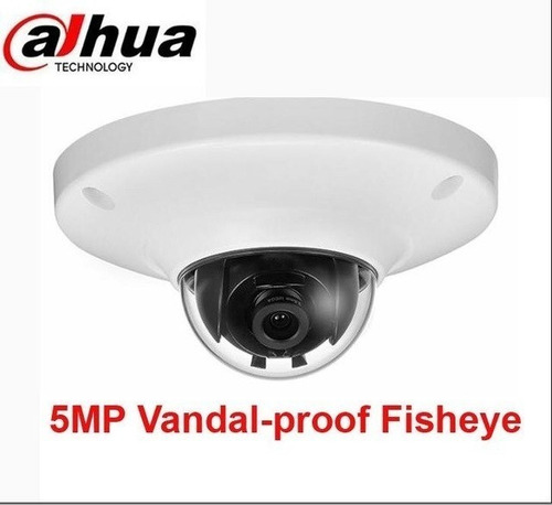 Camera Ip Dome Externa 5 Mp Ipc-eb5500 Fisheye Dahua