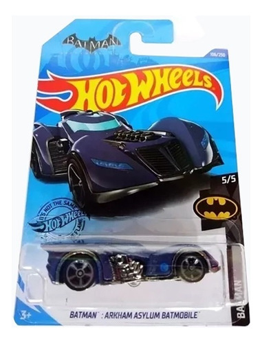 Hot Wheels Batman Arkham Asylum Azul