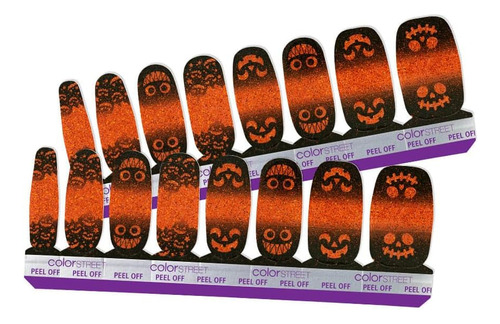 Color Street Pumpkin To Talk About, Tiras De Esmalte 16pz