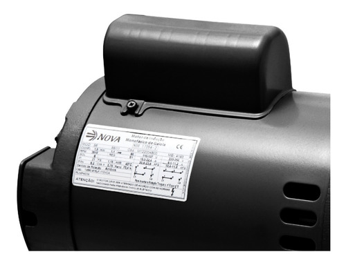 Imagem 2 de 3 de Motor Elétrico Monofásico 1/4cv 4polos P4 Ip21 110/220v Nova