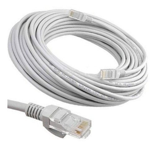 Cable De Red Utp Cat5 Nivel 5e Internet 20 Metros Rj45