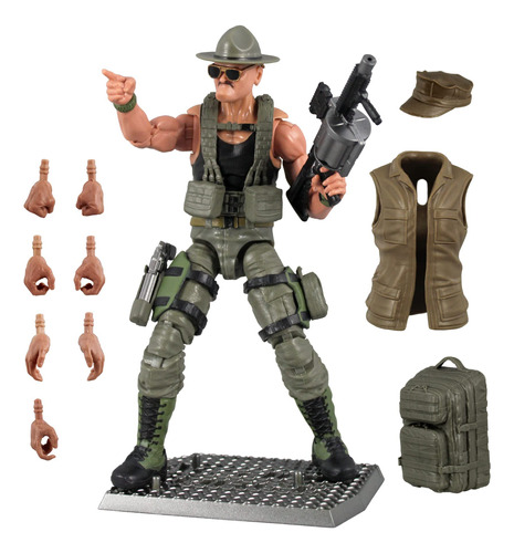 Action Force Valaverse Series 2 Sgt Slaughter Premium - Fig.