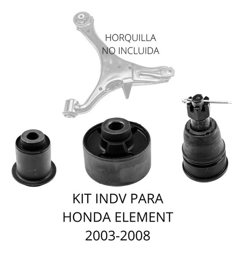 Kit Bujes Y Rotula Individual Para Honda Element 2003-2008